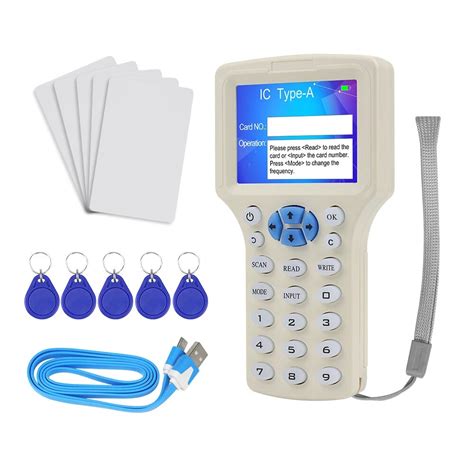 125khz handheld rfid id card reader|handheld 125khz rfid reader writer.